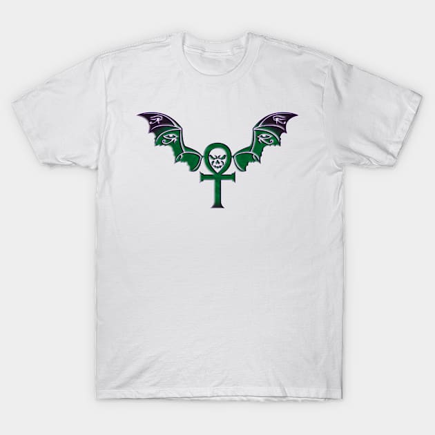 Horror Ankh T-Shirt by Jay Dragonfang